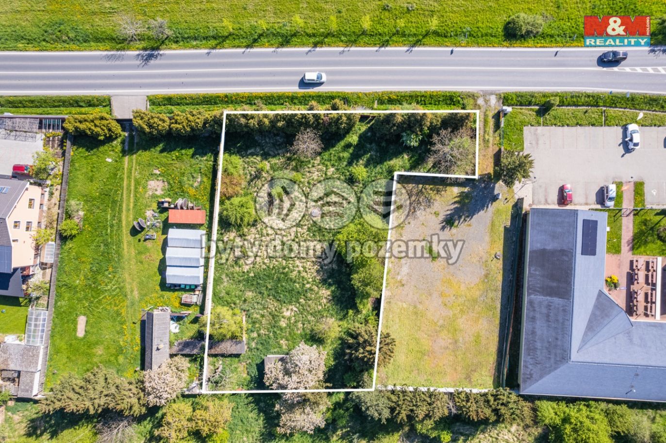 Prodej pozemku k bydlení, 1906 m², Jesenice, ul. Budějovická