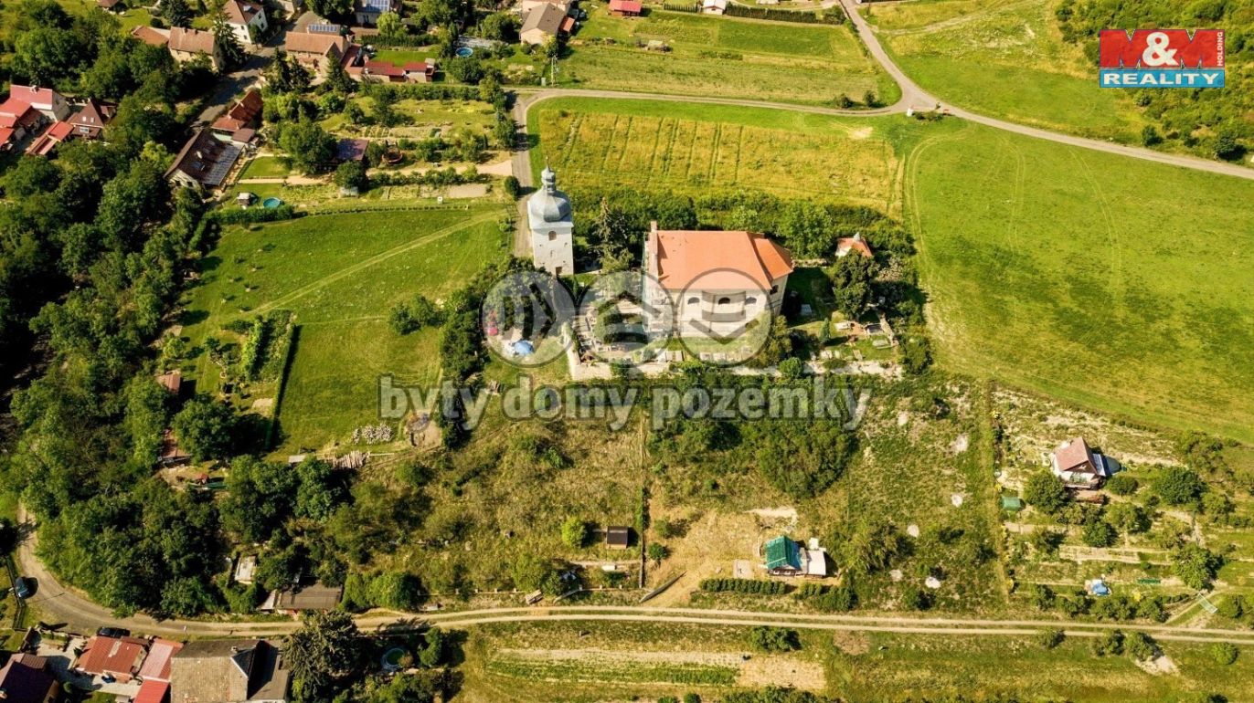 Letecký pohled na zahradu
