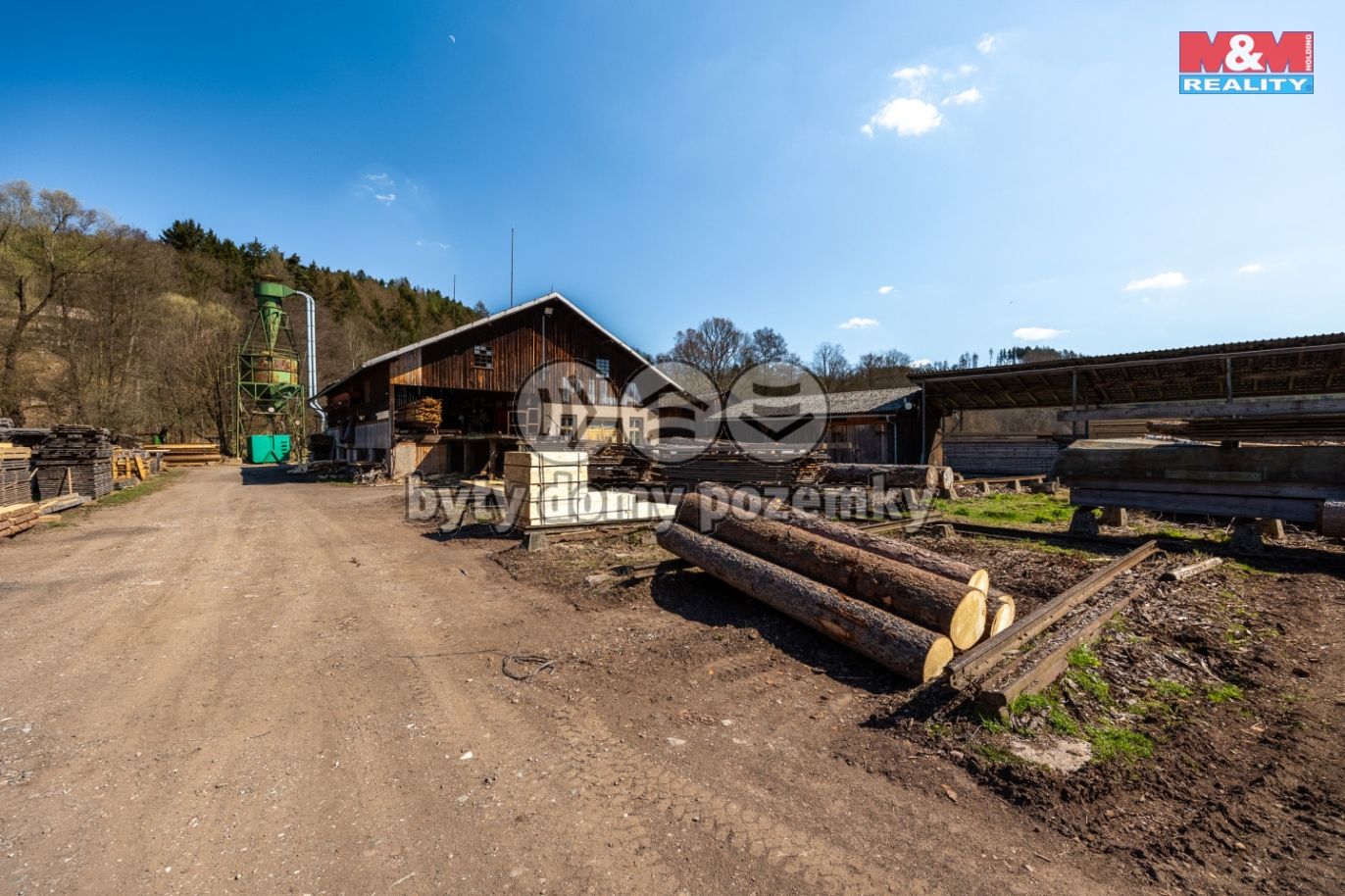 pohled na areál