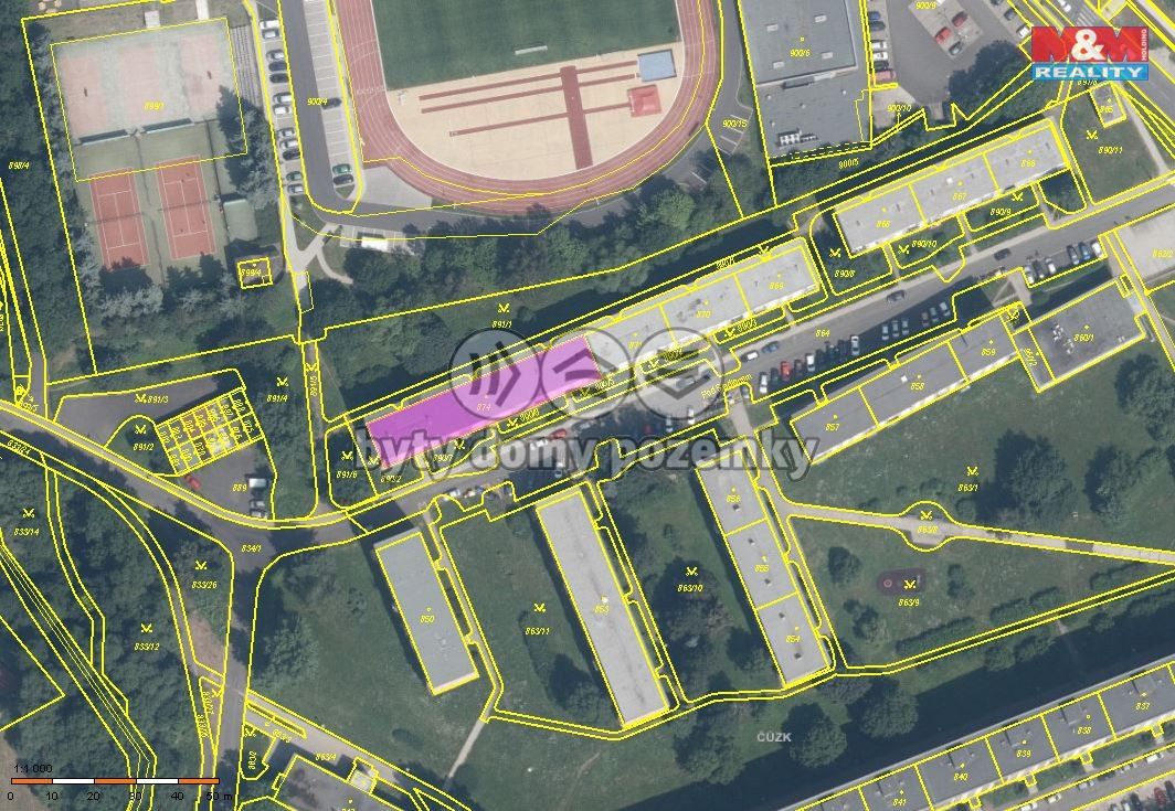 katastrální mapa