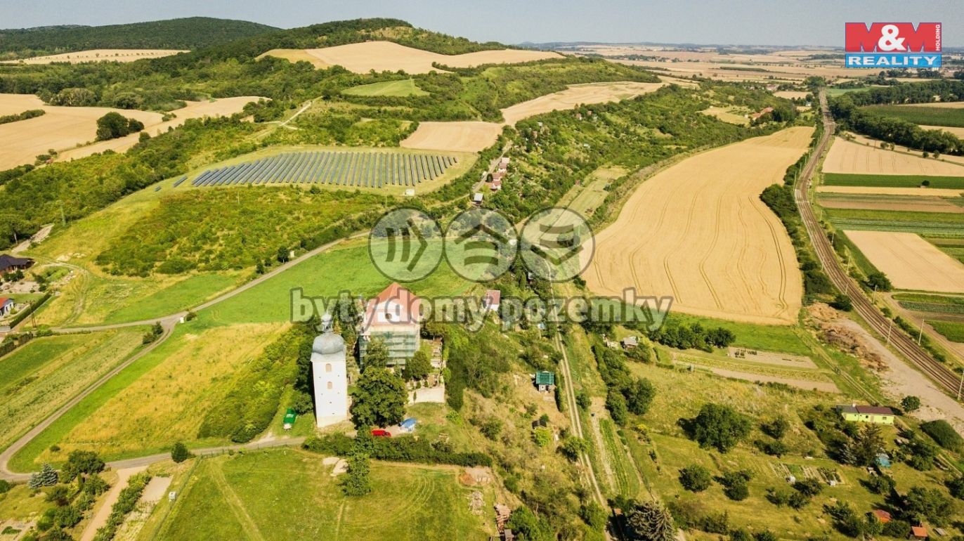 Obec - letecký pohled