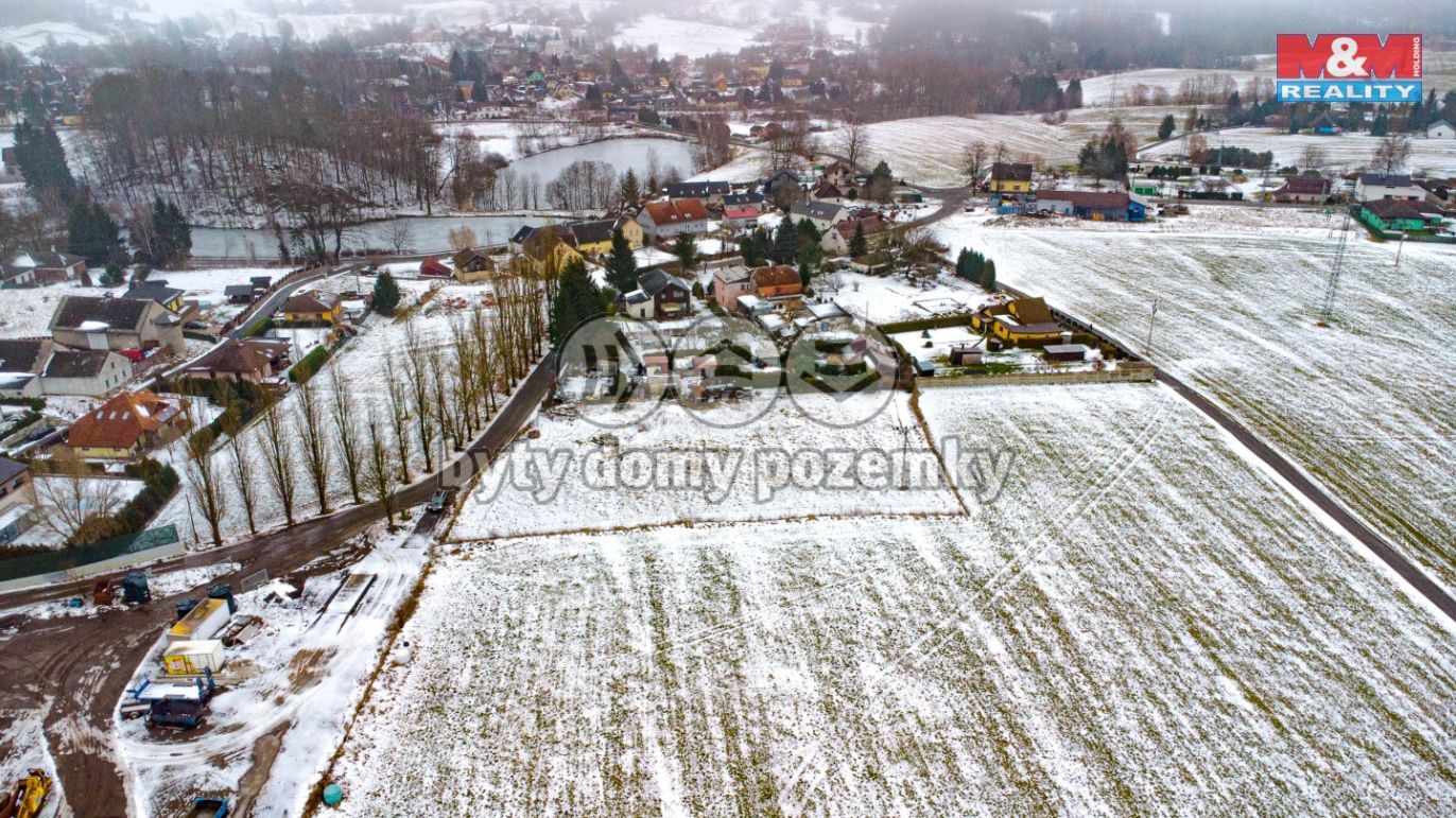 Pohled na pozemek