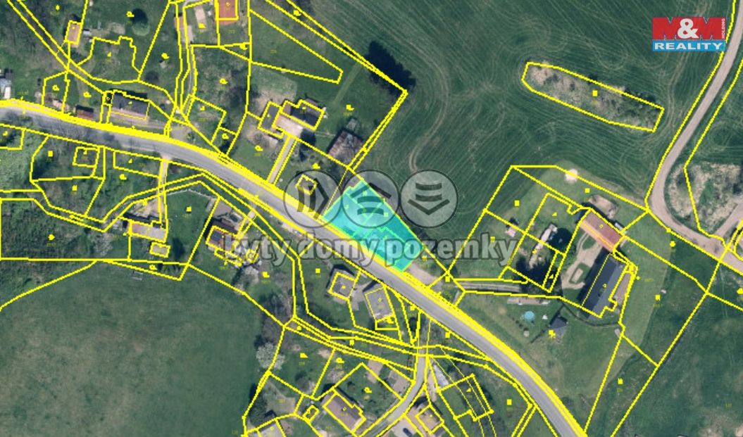 Pozemek mapa