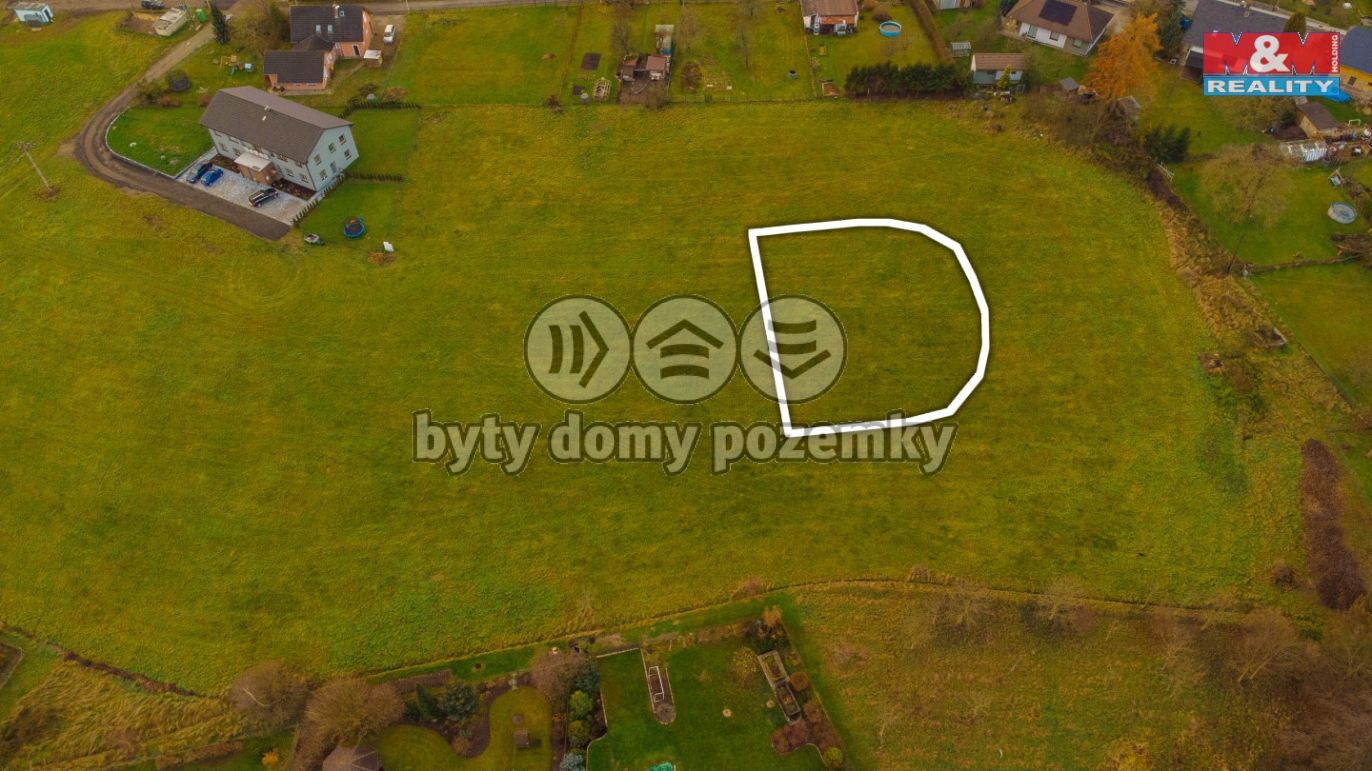 pohled na pozemek