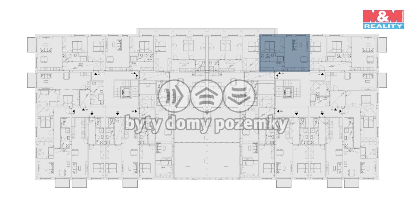 315 - půdorys podlaží u jednotky 315 v Hostavicích.png