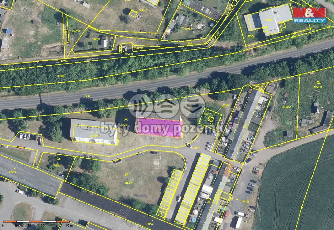 katastrální mapa