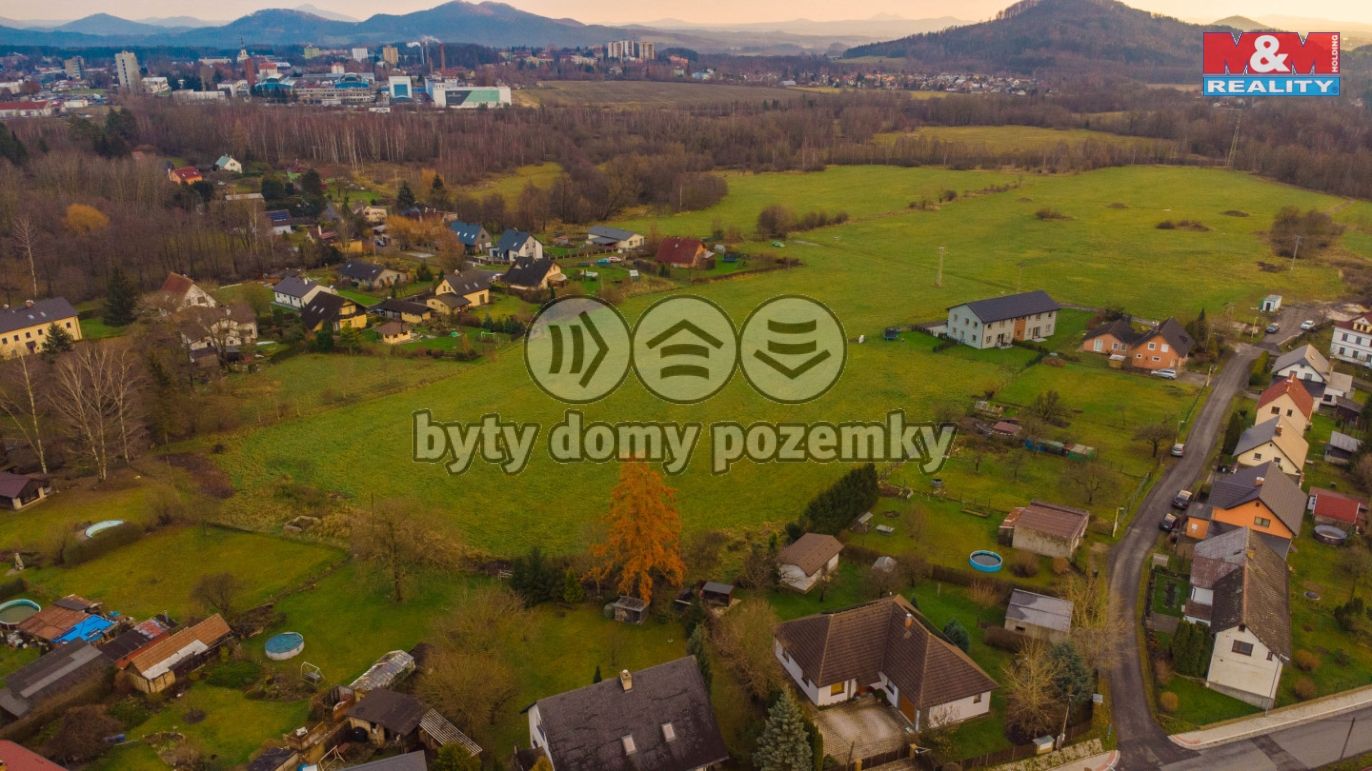 Pohled na pozemek