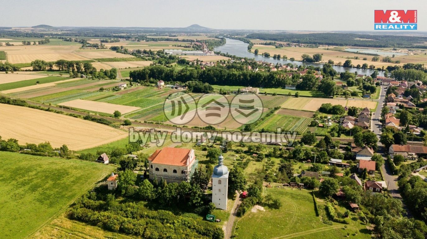 Obec - letecký pohled