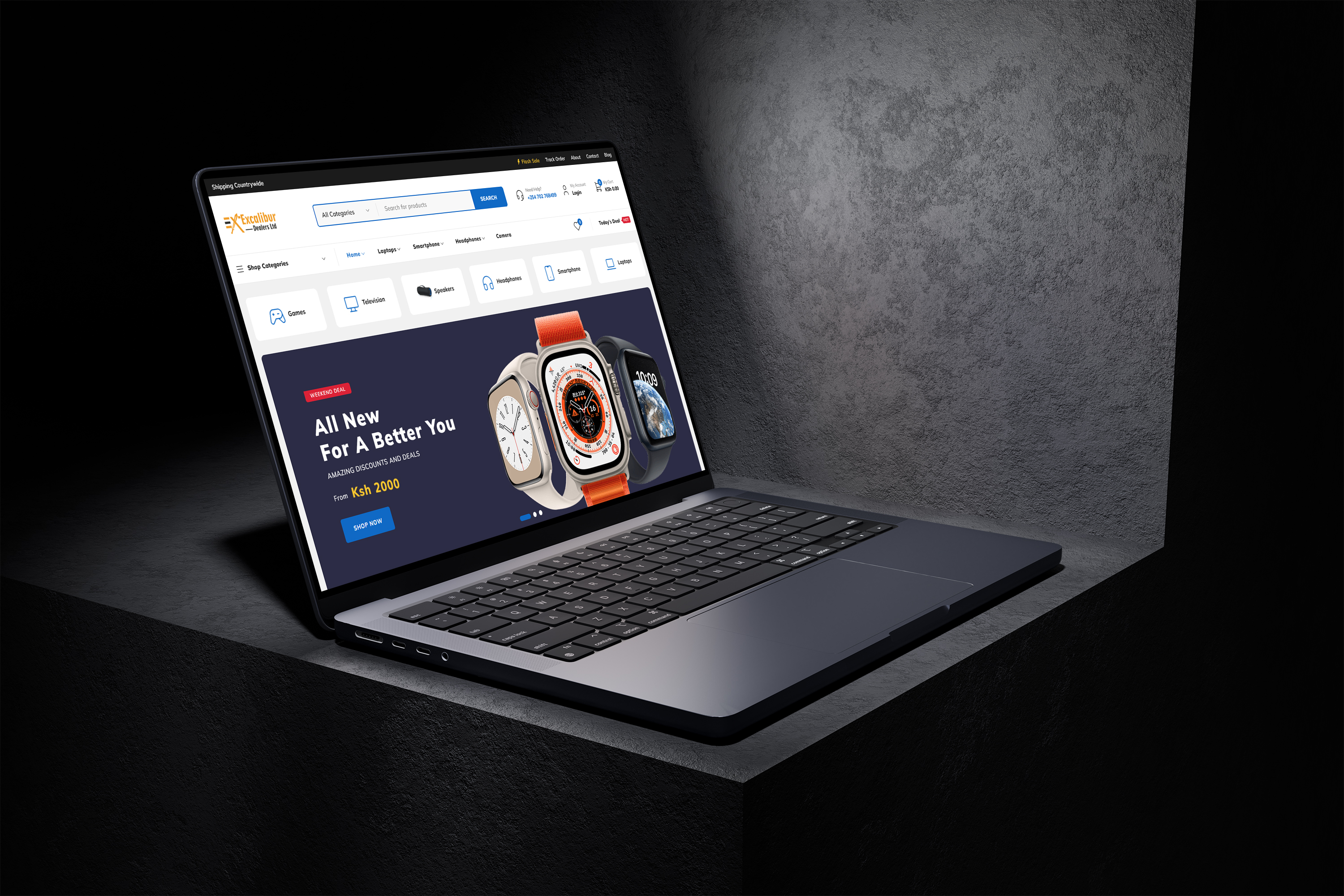 Electronics E-commerce Store - Excalibur Dealers Limited