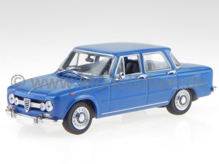 Alfa Romeo Giulia 1600 1970 blau Modellauto 940120900 Maxichamps 1:43