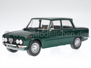 Alfa Romeo Giulia Nuova Super 1974 dunkelgrün Modellauto 18309 MCG 1:18