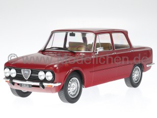 Alfa Romeo Giulia Nuova Super 1974 dunkelrot Modellauto 18308 MCG 1:18