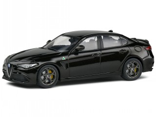 Alfa Romeo Giulia Quadrifoglio Verde schwarz Modellauto S4313107 Solido 1:43