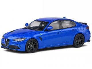 Alfa Romeo Giulia Quadrifoglio Verde blau Modellauto S4313104 Solido 1:43