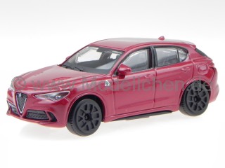 Alfa Romeo Stelvio rot Modellauto 30389 Bburago 1:43
