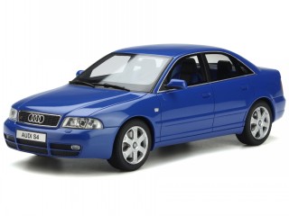 Audi A4 B5 S4 2.7 Biturbo sedan blau Modellauto OT373 Otto 1:18