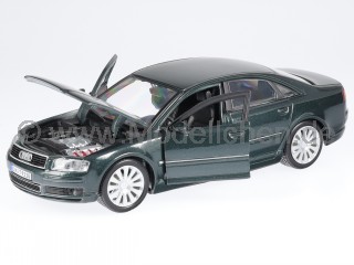Audi A8 D3 dunkel grün metallic 2004 Modellauto 31971 Maisto 1:26