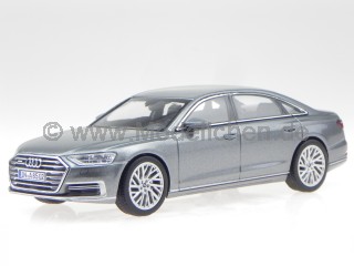 Audi A8 L D5 monsungrau Modellauto 5011708131 iScale 1:43