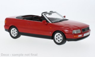 Audi Cabriolet 1991 Typ 8G rot Modellauto MCG18371 MCG 1:18