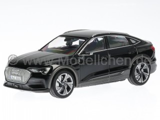 Audi e-tron Sportback 2020 schwarz Modellauto 4300127 iScale 1:43