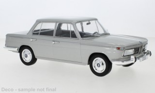 BMW 2000 TI Typ 121 1966 silber Modellauto 18290 MCG 1:18