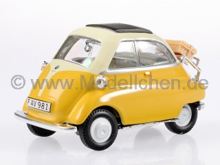 BMW Isetta 250 gelb Modellauto BMW Museum by Cararama 1:43