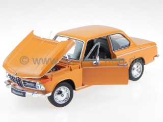 BMW e10 2002 Ti orange Modellauto 24053 Welly 1:24