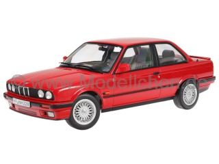 BMW e30 325i 2-Türer 1988 rot Modellauto 183202 Norev 1:18