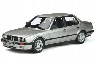 BMW e30 325i 4-Türer 1988 silber Modellauto Resine OT912 Otto 1:18