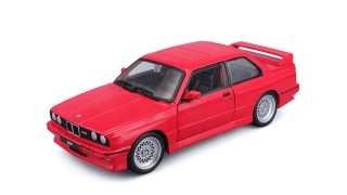 BMW e30 M3 1988 rot Modellauto 21100 Bburago 1:24