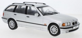 BMW e36 3er touring 318i 325i 1995 silber Modellauto 18156 MCG 1:18