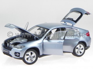 BMW e71 X6 2010 wasser blau Modellauto 8763bw Kyosho 1:18