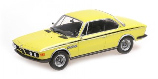 BMW e9 3.0 CSL 1971 gelb Modellauto 155028130 Minichamps 1:18