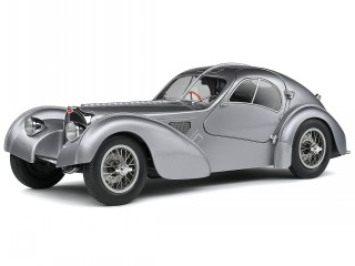 Bugatti Atlantic Typ57 SC silber Modellauto S1802105 Solido 1:18