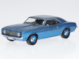 Chevrolet Camaro 1969 blau metallic Modellauto Whitebox 1:43
