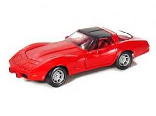 Chevrolet Corvette C3 1979 rot Modellauto 73244 Motormax 1:24