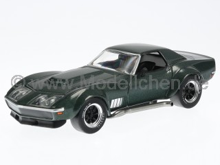 Chevrolet Corvette C3 Custom 1972 grün met. Modellauto CLC414 IXO 1:43
