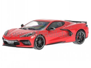 Chevrolet Corvette C8 Stingray 2020 rot Modellauto MOC303 IXO 1:43