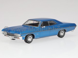 Chevrolet Impala 1968 blau Modellauto ABADD158 Hachette 1:43