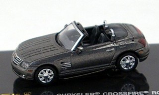 Chrysler Crossfire Cabrio 2006 grau met. Modellauto 38376 Ricko 1:87