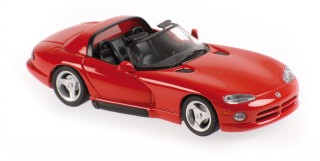 Dodge Viper Roadster 1993 rot Modellauto 940144030 Maxichamps 1:43