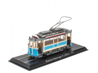 Elektrisk Motorvagn 43 ASEA 1902 Straßenbahn Fertigmodell AKTWA024 Atlas 1:87