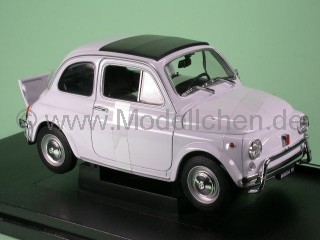 Fiat 500  Nuova 1957 weiss Modellauto Welly 1:18