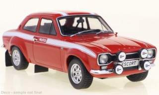 Ford Escort MK1 RS1600 Mexico 1970 rot Modellauto 124199 Whitebox 1:24