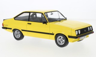 Ford Escort MK2 RS 2000 1976 gelb Modellauto 18247 MCG 1:18