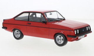 Ford Escort MK2 RS 2000 1976 rot Modellauto 18249 MCG 1:18