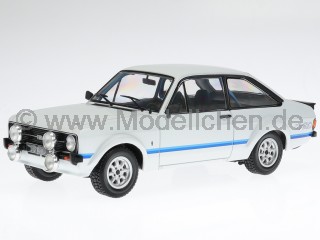 Ford Escort Mk2 RS 1800 1979 weiss-blau Modellauto124088 Whitebox 1:24