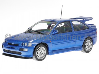 Ford Escort RS Cosworth 1993 blau Modellauto WB124089 Whitebox 1:24