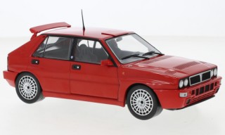 Lancia Delta Integrale 16V 1989 rot Modellauto WB124134 Whitebox 1:24