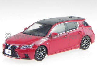 Lexus CT 200h F Sport madder red black Modellauto 3656r2 Kyosho 1:43